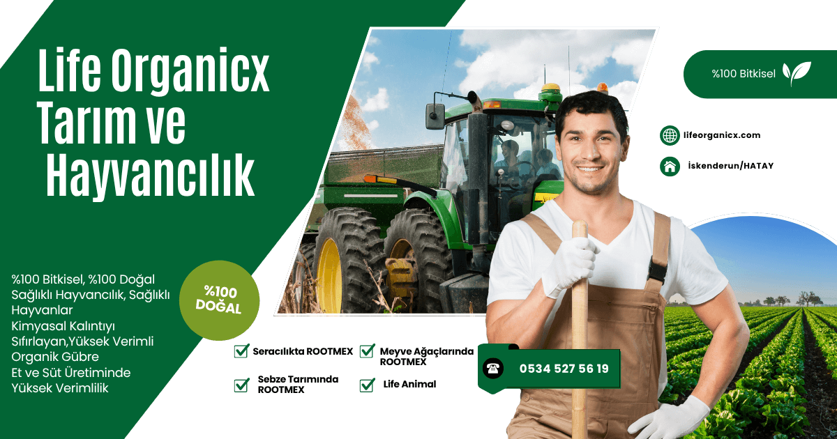 Life Organicx Organik Sıvı Gübre